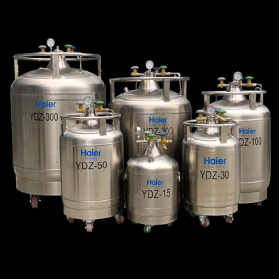 Medical Laboratory Biomedical Liquid Nitrogen Container Self Pressurized Series