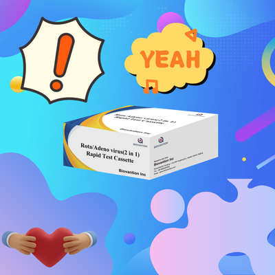 Rota Virus Antigen Sensitivity Colloidal Gold Rapid Test For Human Diagnosis