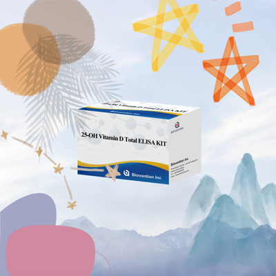25-OH Vitamin D Elisa Test Kit Sensitive For Quantitative Measurement Of 25-hydroxyvitamin D Levels In Serum Or Plasma Assessing Vitamin D Status And Supporting