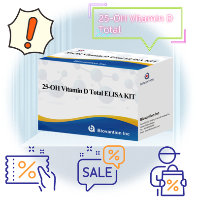 25-OH Vitamin D Elisa Test Kit Sensitive For Quantitative Measurement Of 25-hydroxyvitamin D Levels In Serum Or Plasma Assessing Vitamin D Status And Supporting