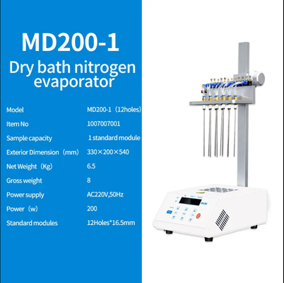 Innovative Advanced Medical Laboratory Equipment Dry Nitrogen Evaporator for Labs