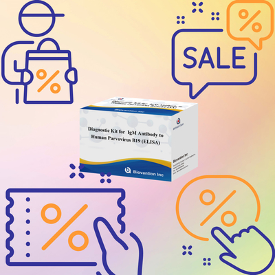 Diagnostic Kit For Human Parvovirus B19 IgM Antibody ELISA Ideal For Erythema Infectiosum And Complications In Pregnancy