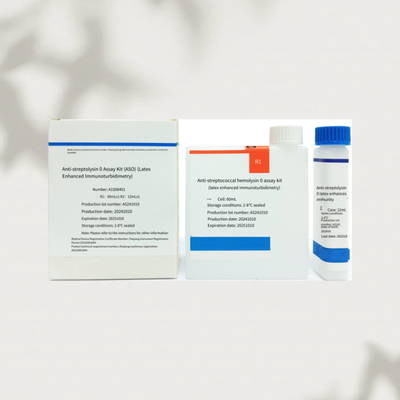 Sensitive Accurate Anti Streptolysin O Reagent ASO Test Kit For Precise Analyte Measurement