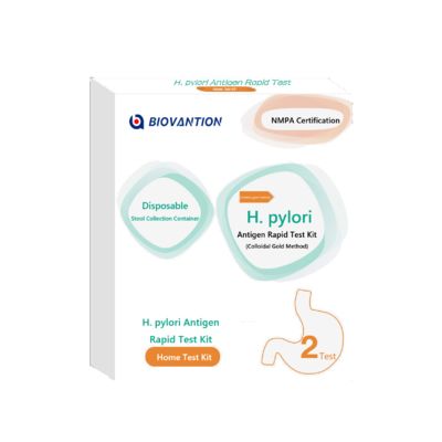 H pylori rapid test for family gollid golden method Helicobacter Pylori Stool Detection Kit for Self Testing
