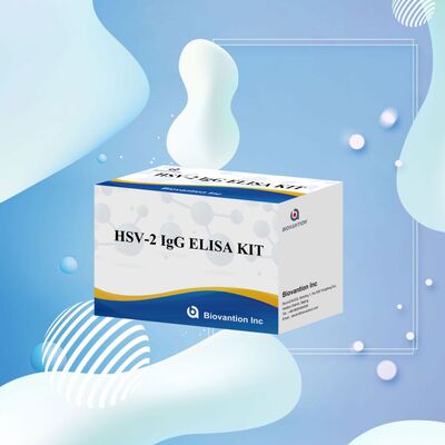 High Sensitivity and High Specificity HSV-2 IgG Antibodies Detection Elisa Test Kit with 18 Months Shelf Life