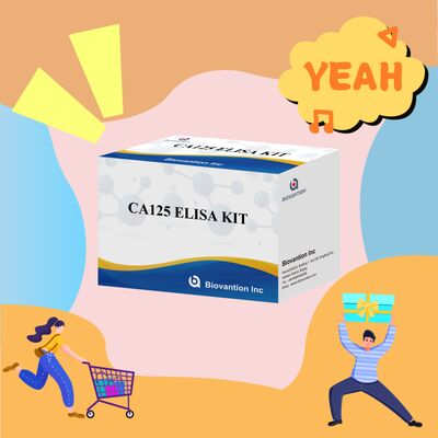 High Sensitivity CA125 ELISA Test Kit with 96 Tests and 1 Hour Assay Time for Accurate Cancer Diagnosis