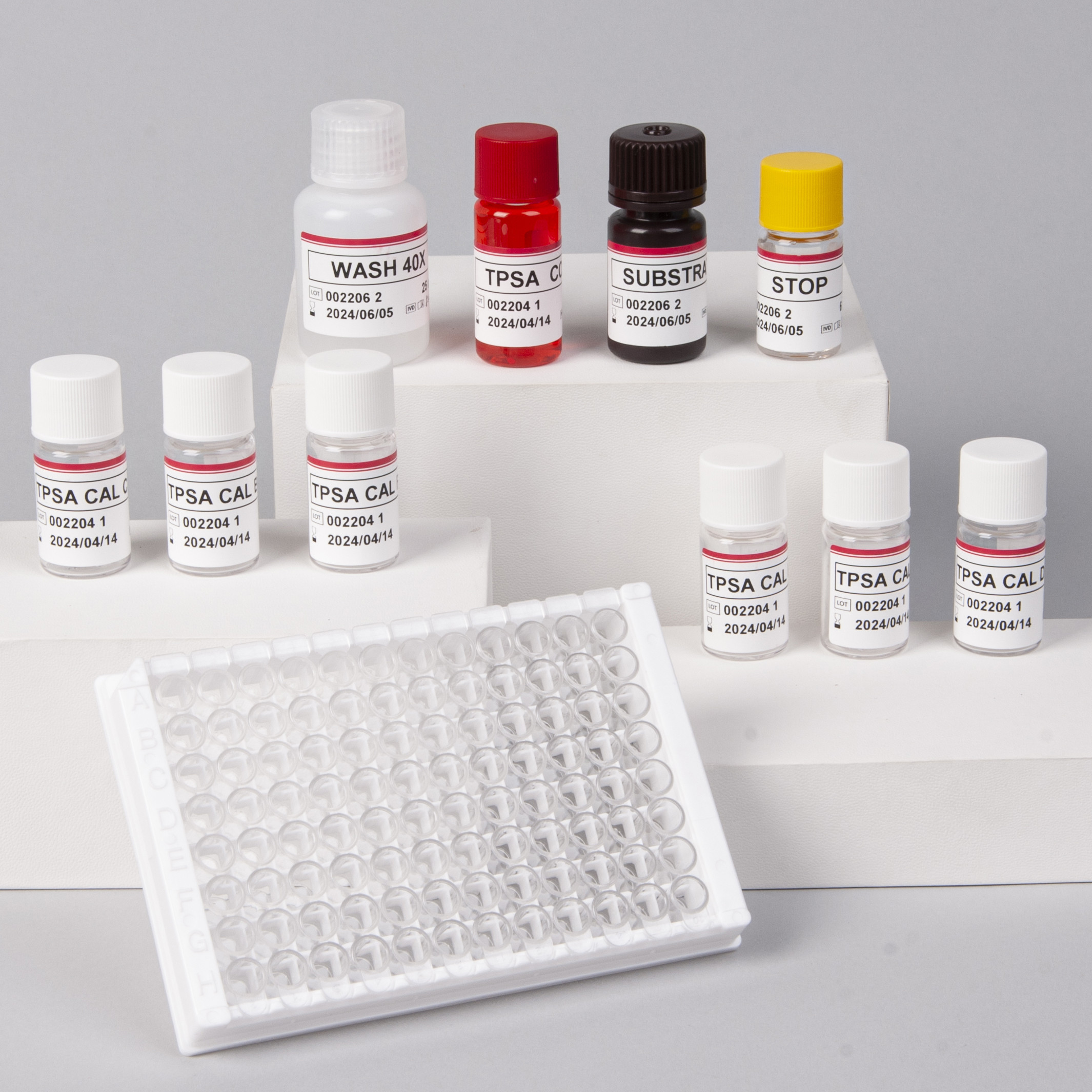 tPSA Elisa Test Kit Format Sensitivity For Serum / Plasma Sample
