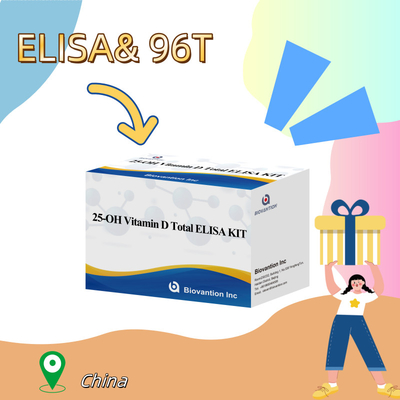 25-OH Vitamin D Elisa Test Kit Sensitive For Quantitative Measurement Of 25-hydroxyvitamin D Levels In Serum Or Plasma Assessing Vitamin D Status And Supporting