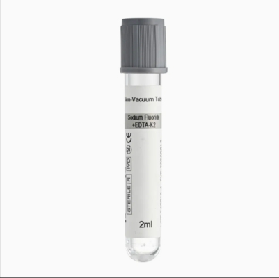 Siny Medical Sodium Fluoride + EDTA-K2 Non-Vacuum Blood Collection Tubes