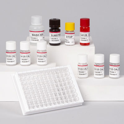 Accurate Carbohydrate antigen 125 (CA125)ELISA Diagnostic Solution ELISA Test for CA125 Cancer Quantitative Blood Testing