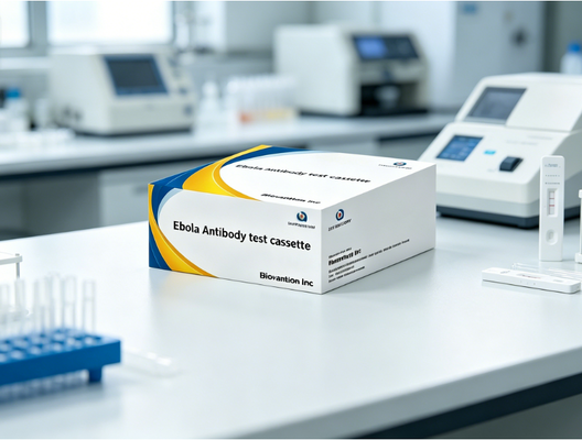 Ebola Virus Rapid Test Kit with High Sensitivity and Colloidal Gold Method for 15 Minutes Results